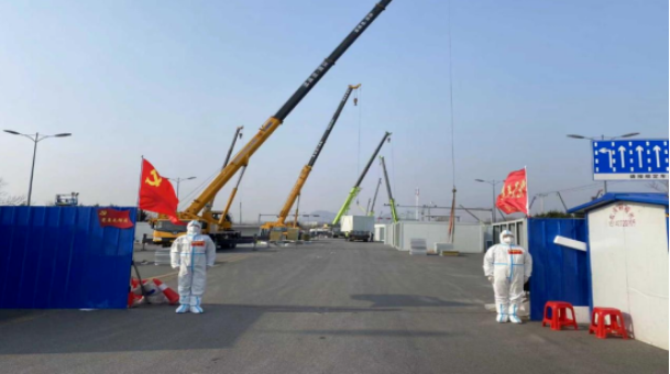 防疫接力，勇戰(zhàn)疫情——鞍勤、溫泉集團(tuán)全力保障健康驛站項(xiàng)目建設(shè)